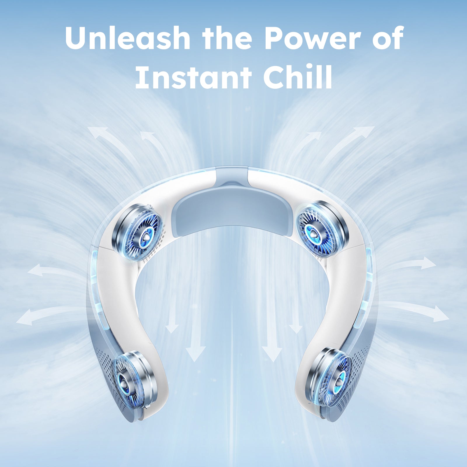 COOLiTE Black – Portable Neck Fan