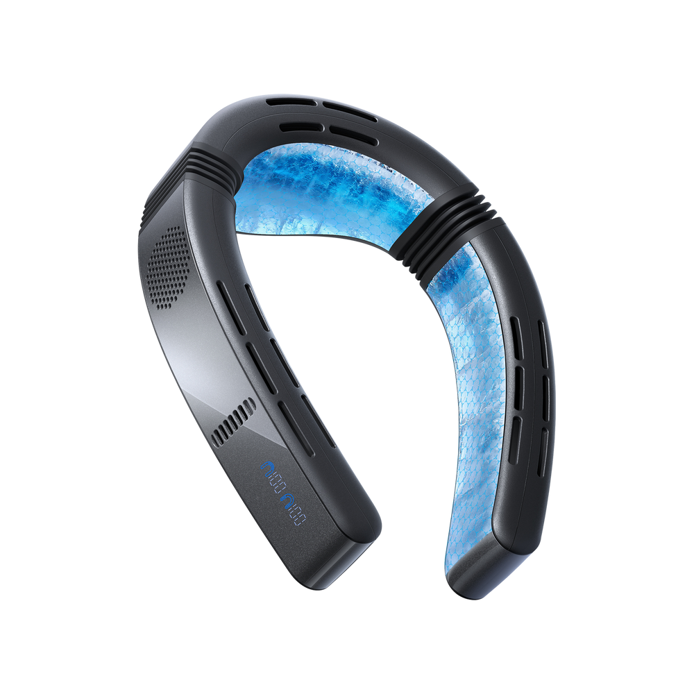 【2025年モデル】TORRAS COOLi FY cyber ネッククーラー TORRAS 2026 COOLiFY Cyber Fold AI Neck Air Conditioner-Titanium Frost