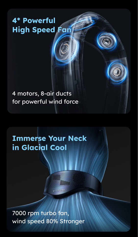 COOLiFY Cyber – Best Portable Neck Air Conditioner